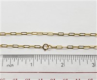 14k Gold Filled Chain 2505F. 20 Inch