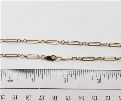 14k Gold Filled Necklace. M333. 30 Inch