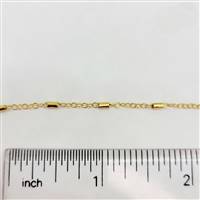 14k Gold Filled Chain - Bar and Cable Chain