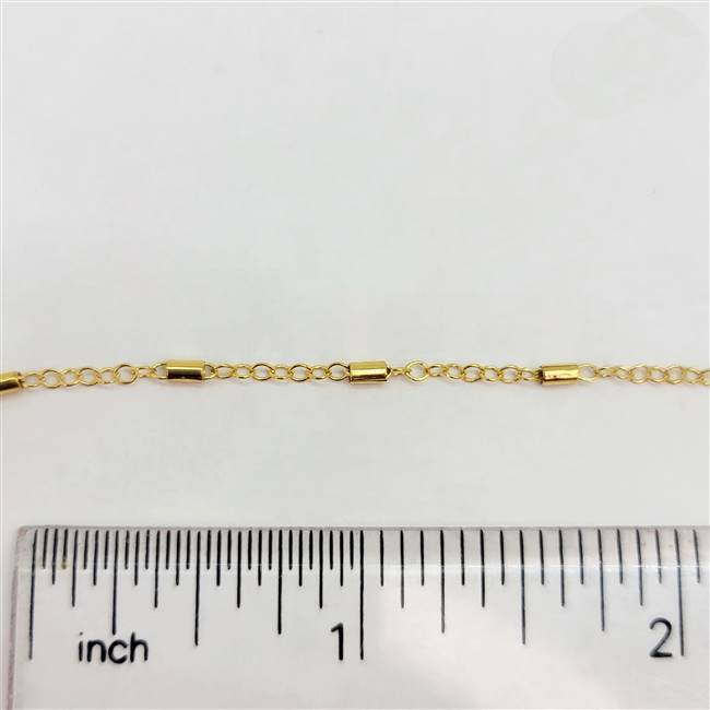 14k Gold Filled Chain - Bar and Cable Chain