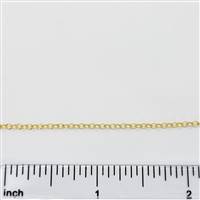 14k Gold Filled Chain - Cable Chain 1.5mm