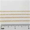 14k Gold Filled Chain - Cable Chain 1.8mm