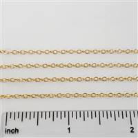 14k Gold Filled Chain - Cable Chain 1.8mm