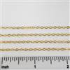 14k Gold Filled Chain - Cable Chain 1.8mm Flat