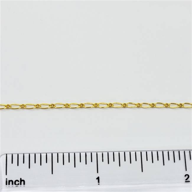 14k Gold Filled Chain - Figaro Chain 1.5mm