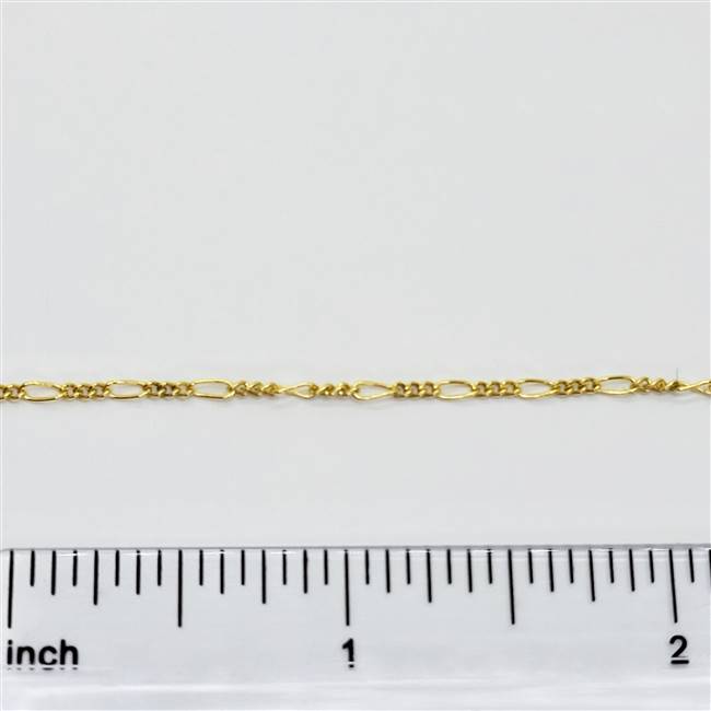 14k Gold Filled Chain - Figaro Chain 1.6mm
