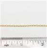 14k Gold Filled Chain - Cable Chain 2.3mm