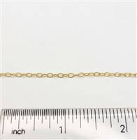 14k Gold Filled Chain - Cable Chain 2.3mm