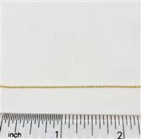 14k Gold Filled Chain - Ball Chain 1.0mm