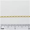 14k Gold Filled Chain - Long & Short Curb Chain 3mm x 4mm