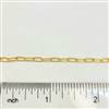 14k Gold Filled Chain - Drawn Twisted Cable Chain. 2.4mm x 6mm