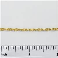 14k Gold Filled Chain - Rope Chain 2.4mm