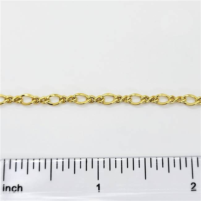 14k Gold Filled Chain - Figure 8 Chain 3.3mm x 5.4mm