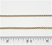 14k Gold Filled Chain - Rolo Chain 2.0mm