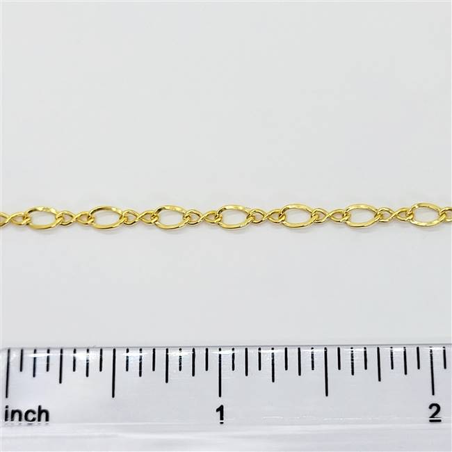 14k Gold Filled Chain - Figure 8 Twisted 3mm