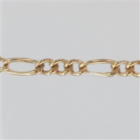 14k Gold Filled Chain - Figaro Chain 3.2mm