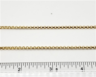 14k Gold Filled Chain - Rolo Chain 2.3mm