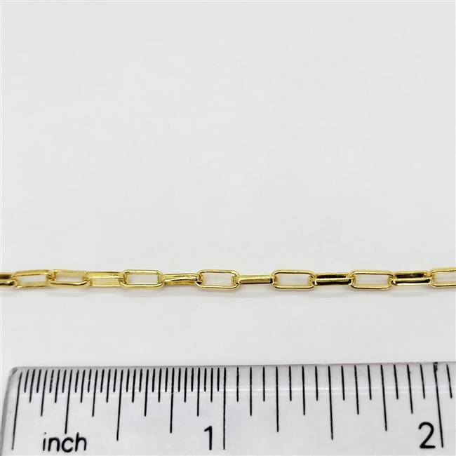 14k Gold Filled Chain - Elongated Box 2.6mm x 6mm