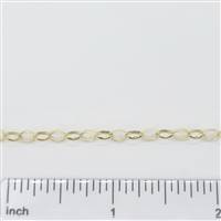 14k Gold Filled Chain - Rolo Oval Chain 3mm x 4.7mm