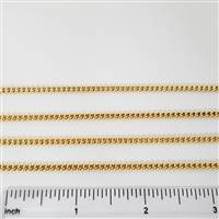 14k Gold Filled Chain - Curb Chain 2.9mm x 3.7mm