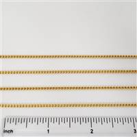 14k Gold Filled Chain - Curb Chain 2.2mm x 2.8mm