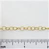 14k Gold Filled Chain - Round Cable Chain 5mm Twisted