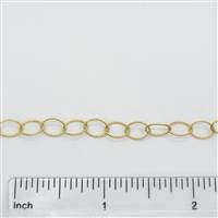 14k Gold Filled Chain - Cable Chain Twisted Chain 8.5mm x 6.6mm