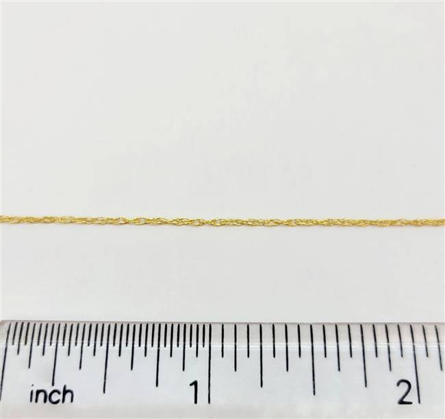 14k Gold Filled Chain - Rope Chain 1mm