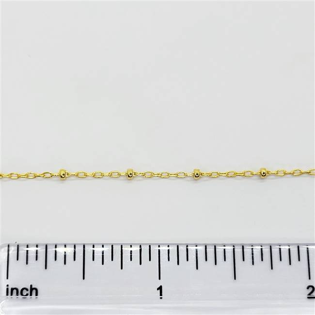 14k Gold Filled Chain - Satellite Cable Chain 1.1mm