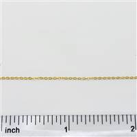 14k Gold Filled Chain - Cable 1.1mm Flat