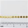14k Gold Filled Chain - Disc Line Chain 4mm