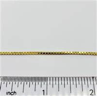 14k Gold Filled Chain - Box Chain 1.5mm