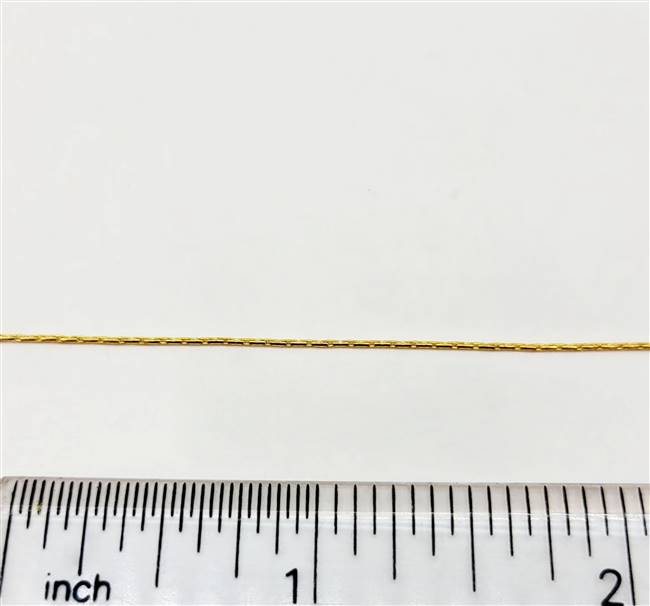 14k Gold Filled Chain - Beading Chain 0.7mm