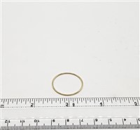 14k Gold Filled Jumpring - Closed Ring 25mm.  18 Gauge.