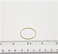 14k Gold Filled Jumpring - Closed Ring 30mm.  18 Gauge.