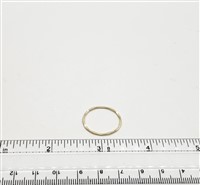 14k Gold Filled Links - Hammered Ring 21mm