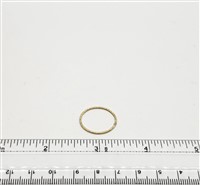 14k Gold Filled Links - Textured Ring 21mm