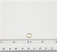14k Gold Filled Links - Hammered Ring 11mm
