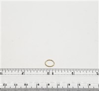 14k Gold Filled Links - Textured Ring 10mm