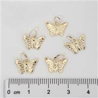14k Gold Filled Charm - Butterfly