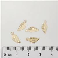 14k Gold Filled Charm - Leaf (L)
