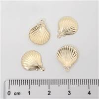 14k Gold Filled Charm - Shell 11mm