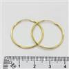 14k Gold Filled Endless Hoop. 1.2mm x 24mm