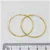 14k Gold Filled Endless Hoop. 1.2mm x 30mm