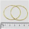 14k Gold Filled Endless Hoop. 1.2mm x 40mm