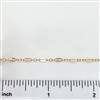 Rose Gold Filled Chain - Dapped Long & Short Chain 2mm x 5.6mm