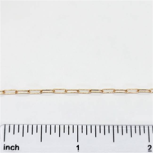 Rose Gold Filled Chain - Drawn Cable Chain 2.2mm
