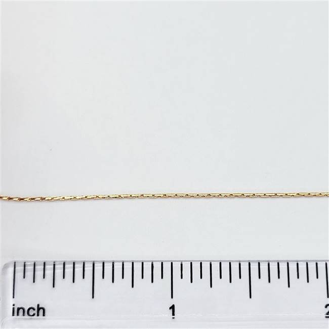 Rose Gold Filled Chain -  Beading Chain 0.7mm