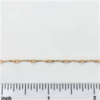 Rose Gold Filled Chain - Scallop Chain