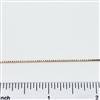Rose Gold Filled Chain - Box Chain 1mm